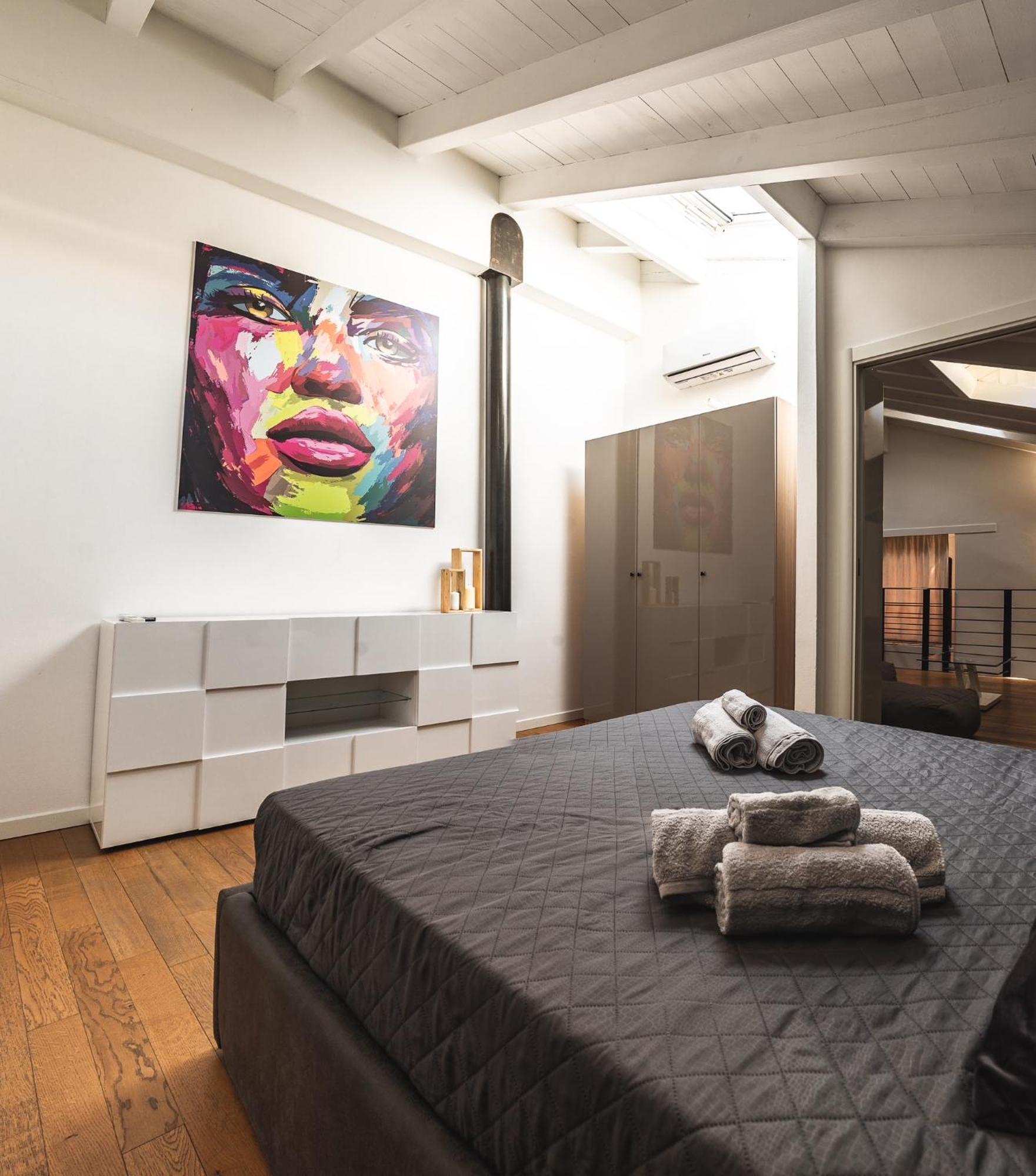 Luxury Industrial Apt Vicino Al Centro Con Garage Brescia megye Kültér fotó